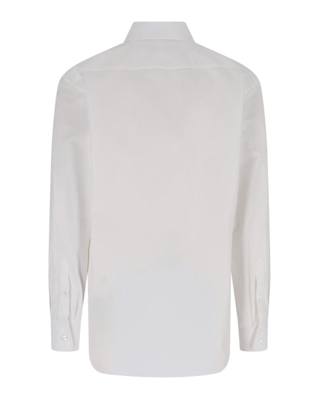 Maison Margiela White Cotton Shirt for men
