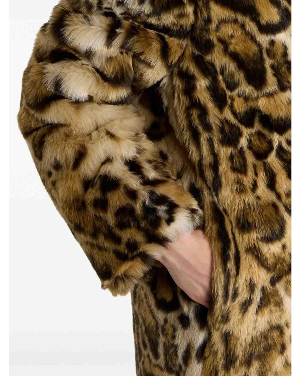 Etro Metallic Fur