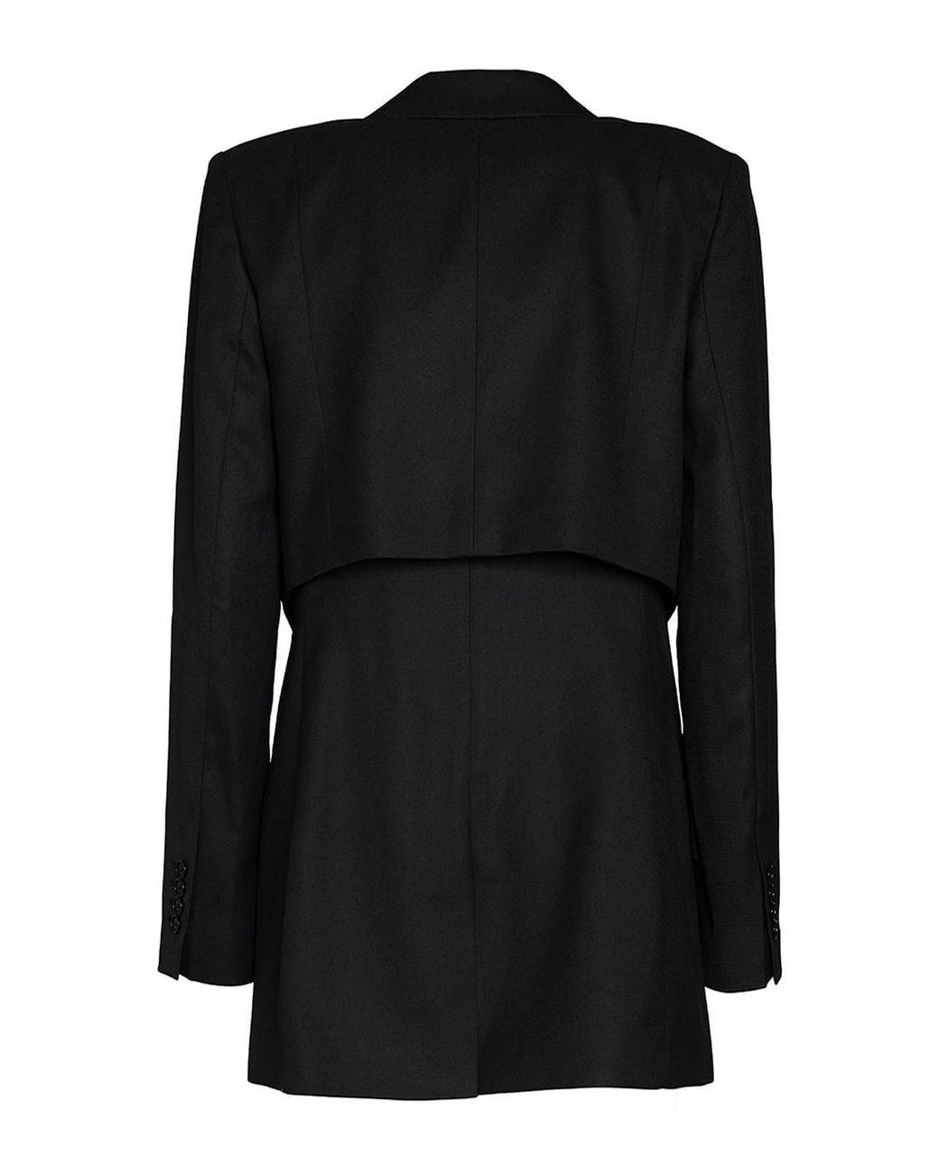 Karl Lagerfeld Black Tech Fabric Blazer