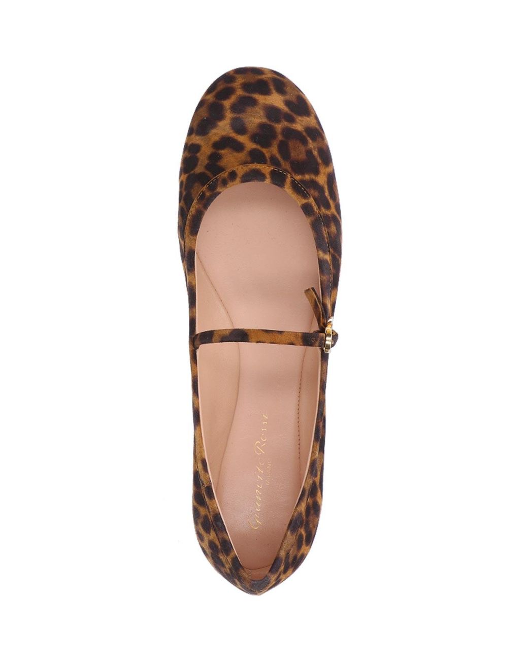 Gianvito Rossi Brown Flats