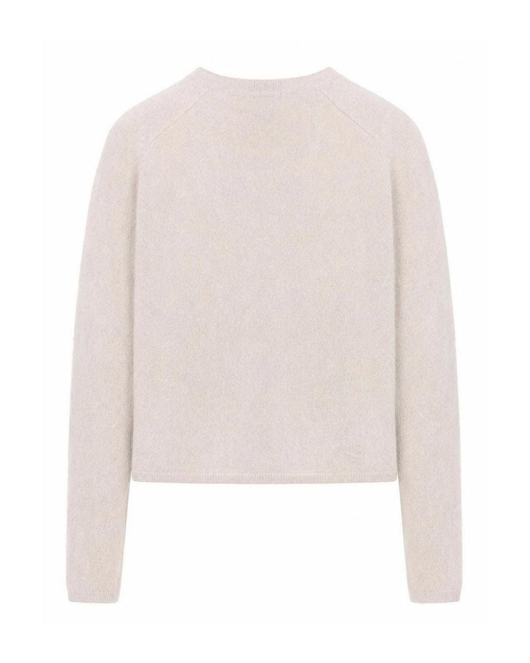Lisa Yang White Lexia Sweater
