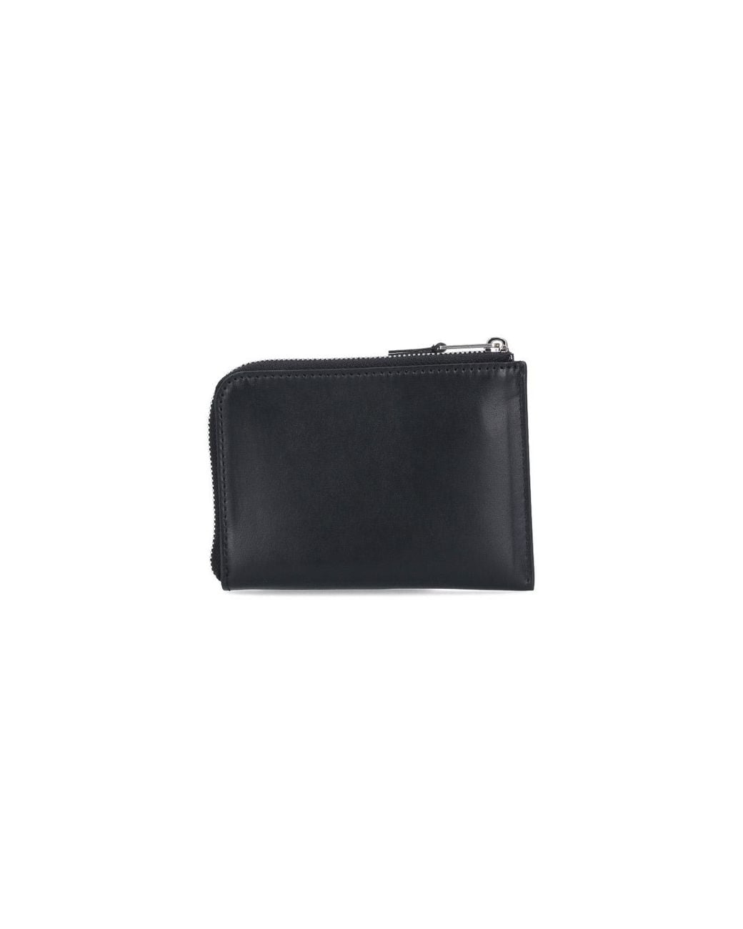 Palm Angels Black Logo Card Holder for men