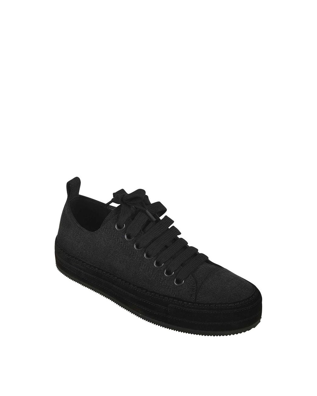 Ann Demeulemeester Black Sneakers