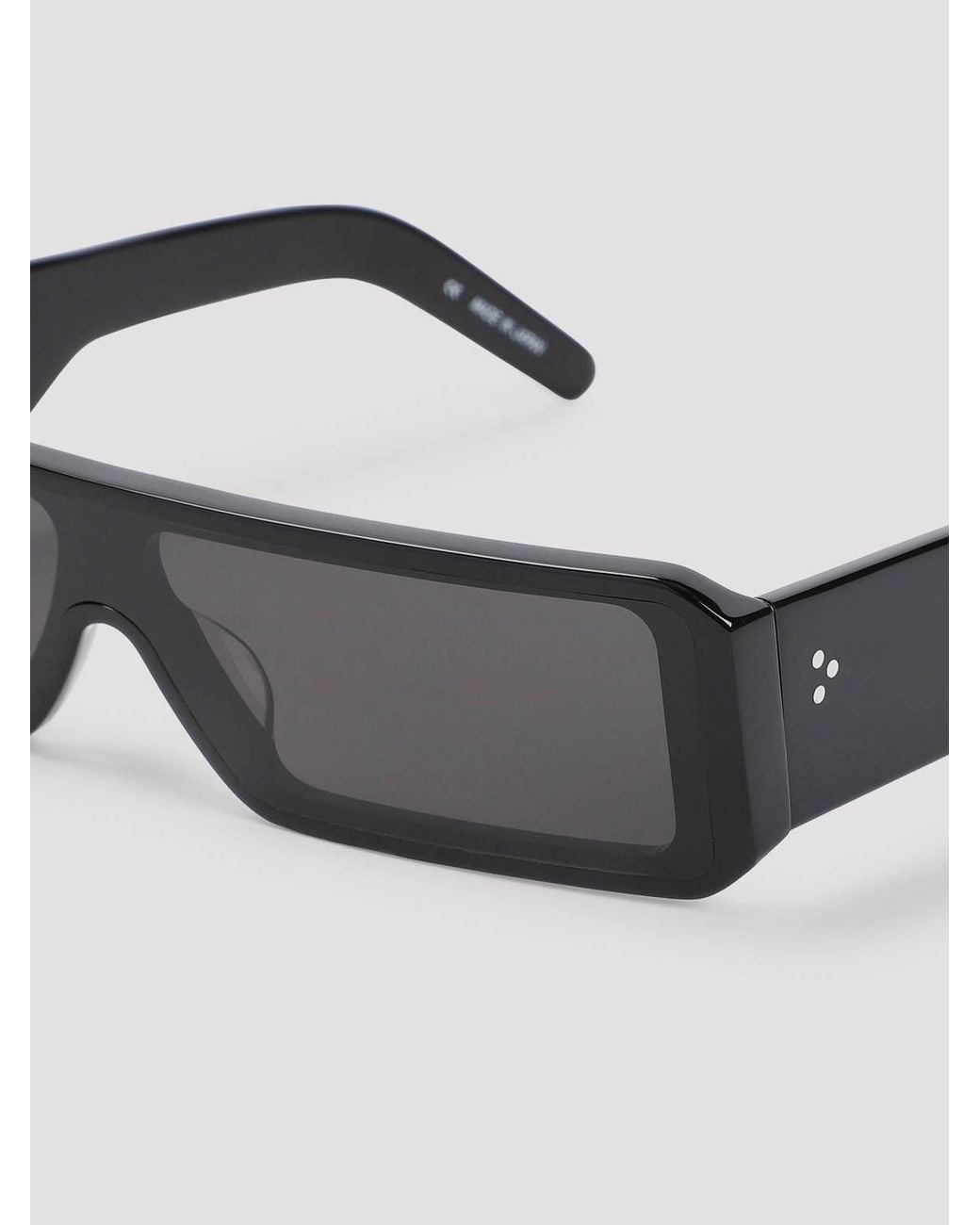 Rick Owens White Gethshades Sunglasses