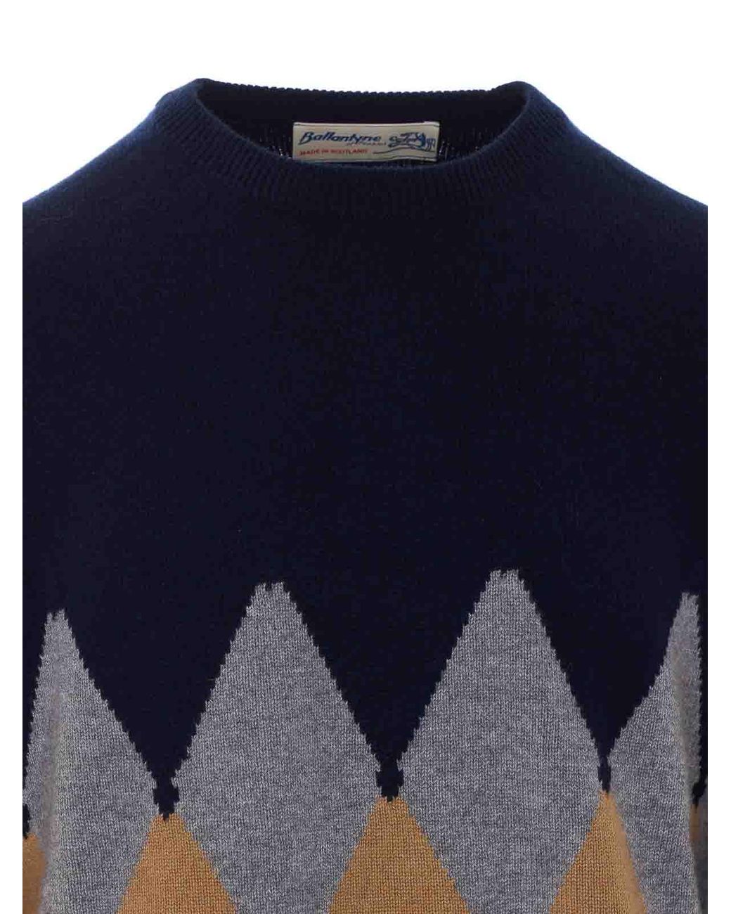 Ballantyne Blue Sweater for men