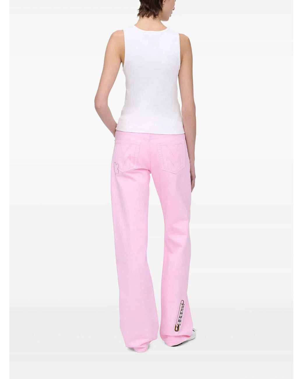 Marc Jacobs White Sequin Desy Tank