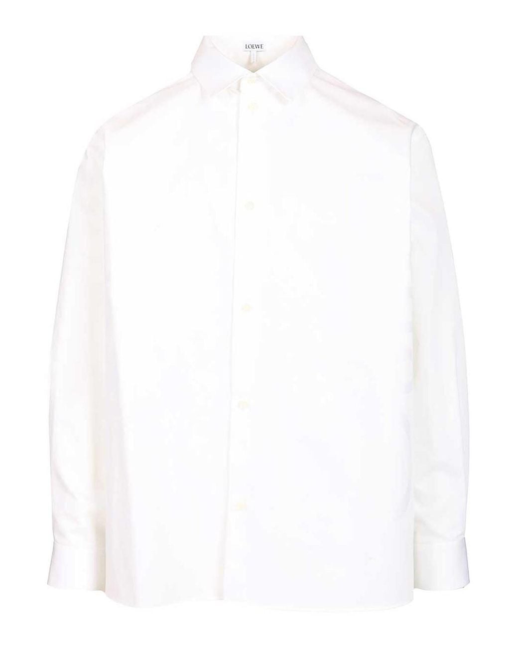 Loewe White Anagram Shirt for men