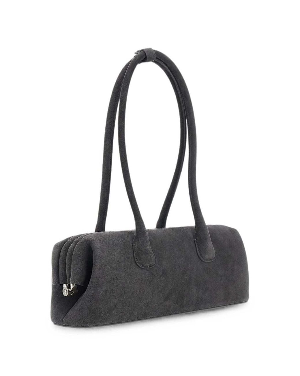 OSOI Black Boat Wide Shoulder Bag