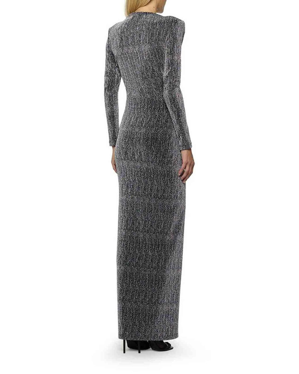 SIMONA CORSELLINI Gray Dress