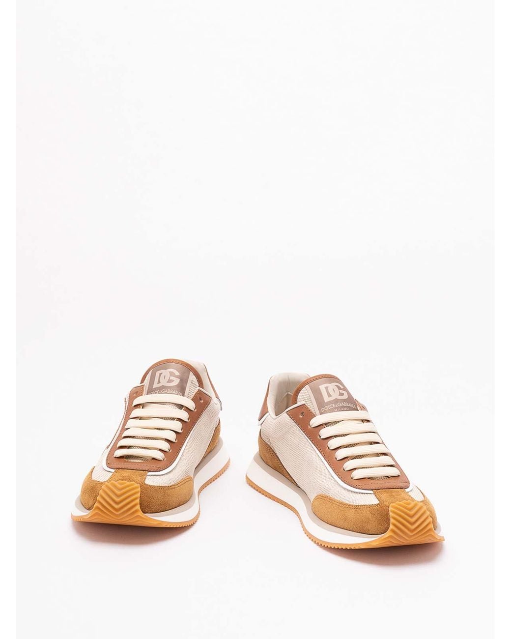 Dolce & Gabbana Pink 'Dg Cushion' Sneakers for men