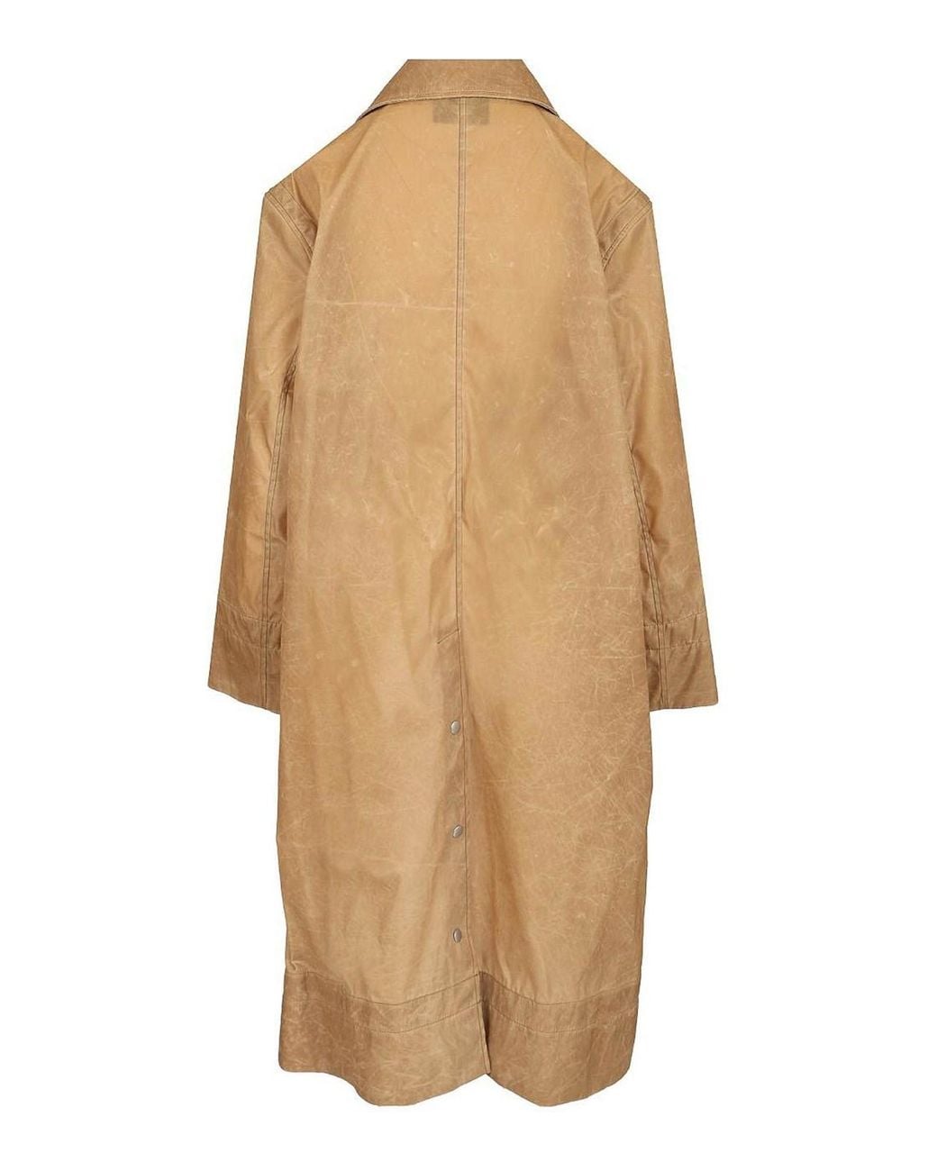 DURAZZI MILANO Natural Leather Effect Raincoat
