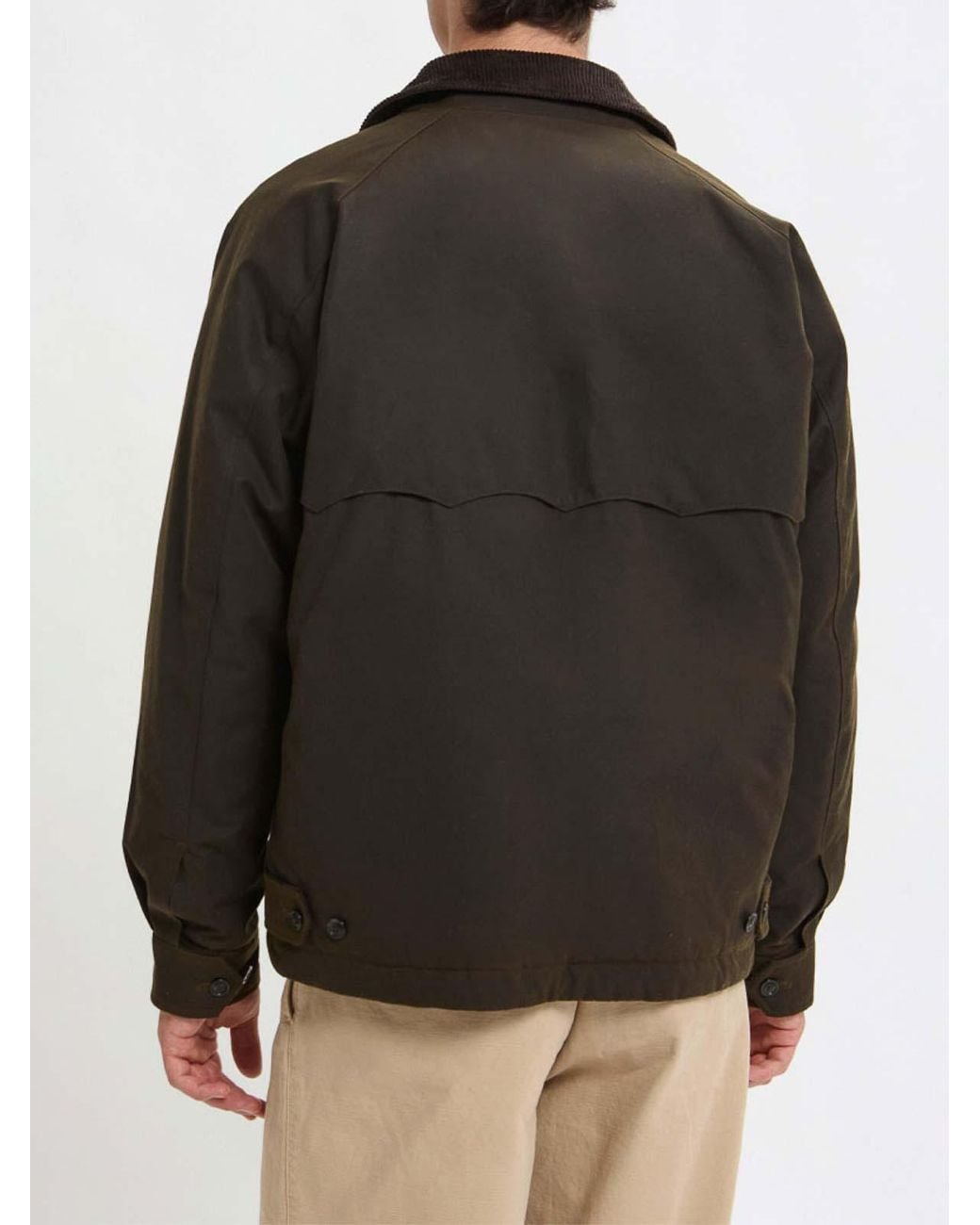 Baracuta Brown Deck Waxed Jacket for men