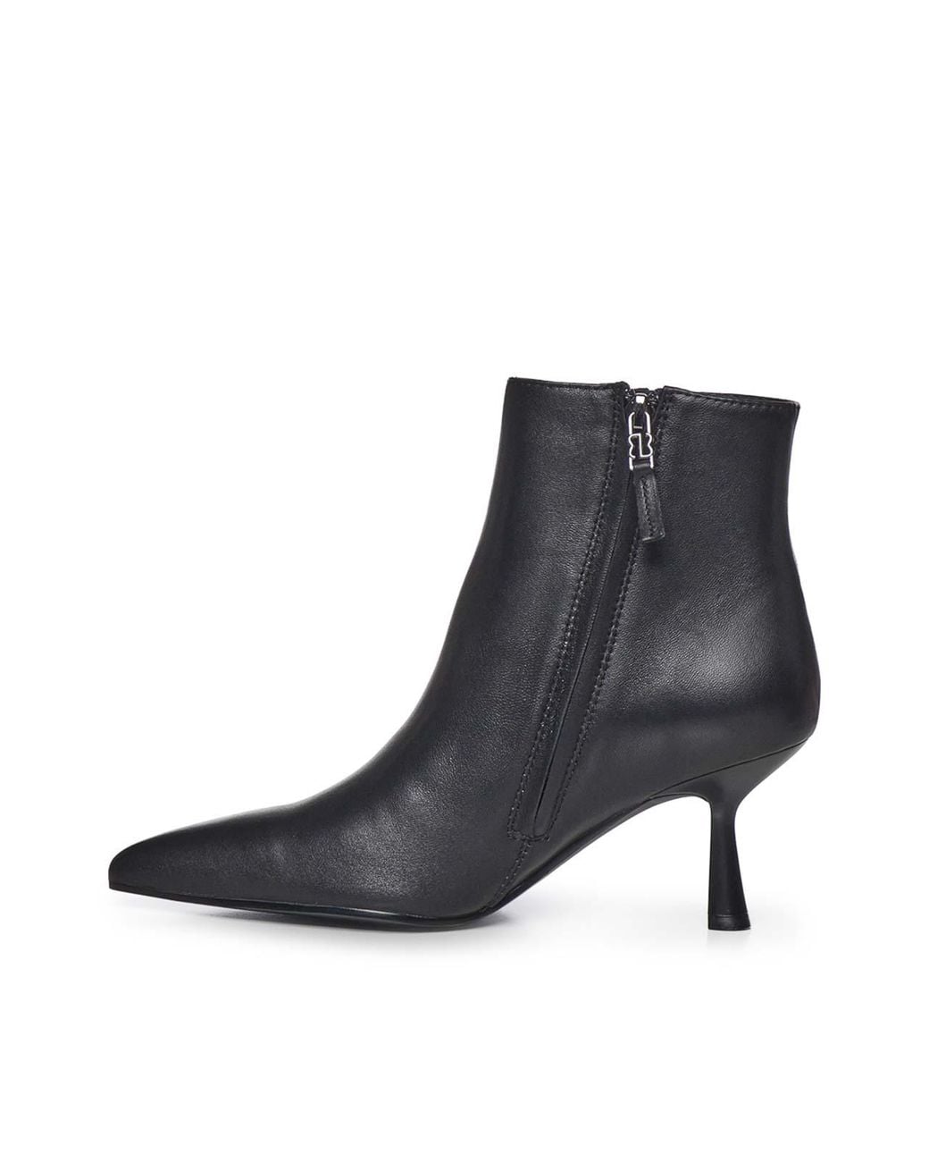 Bibi Lou Black Leather Ankle Boot
