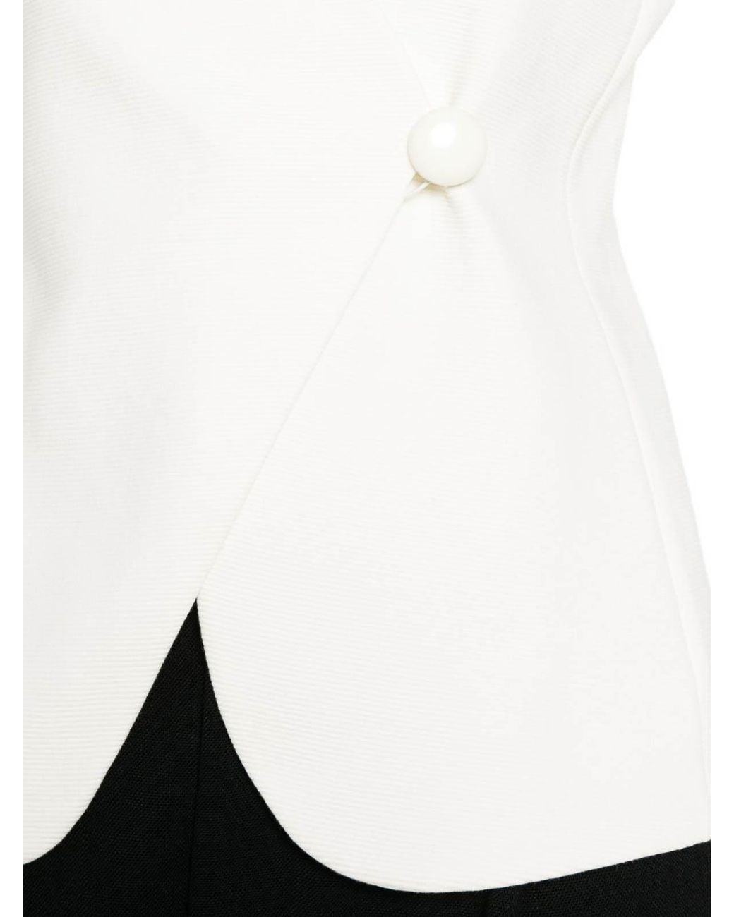 Emporio Armani White Cotton Jacket
