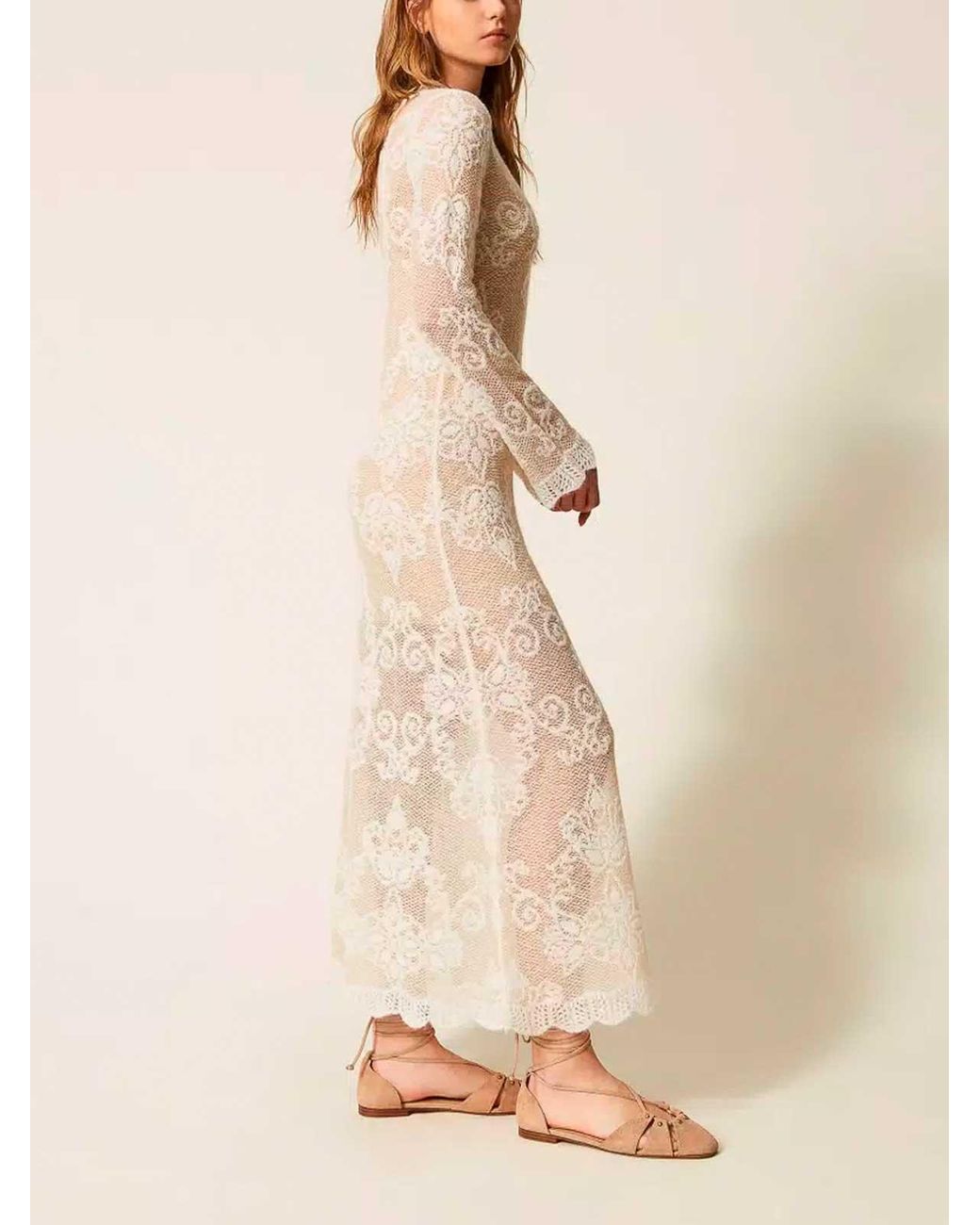 Twinset Natural Dress