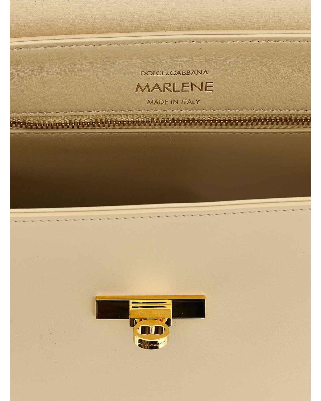 Dolce & Gabbana Natural Marlene Handbag