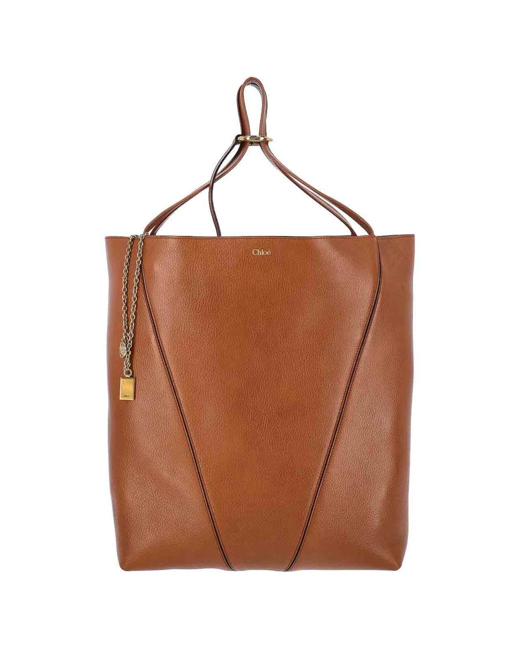 Chloé Brown Large Tote Bag