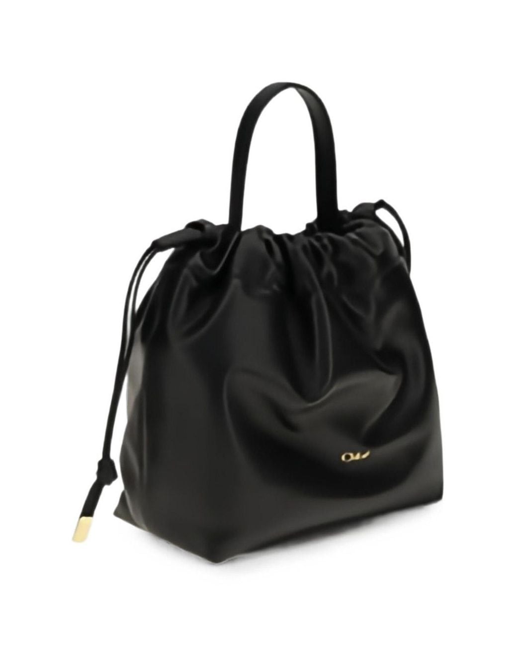 Chloé Black Icons Leather Clutch