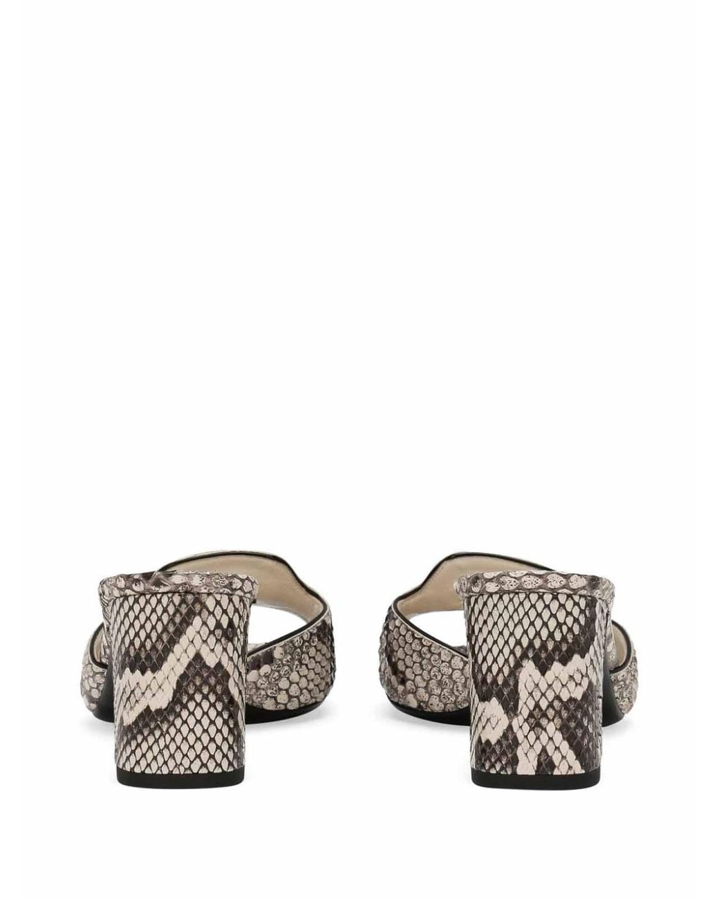 Dolce & Gabbana Metallic Court Shoes