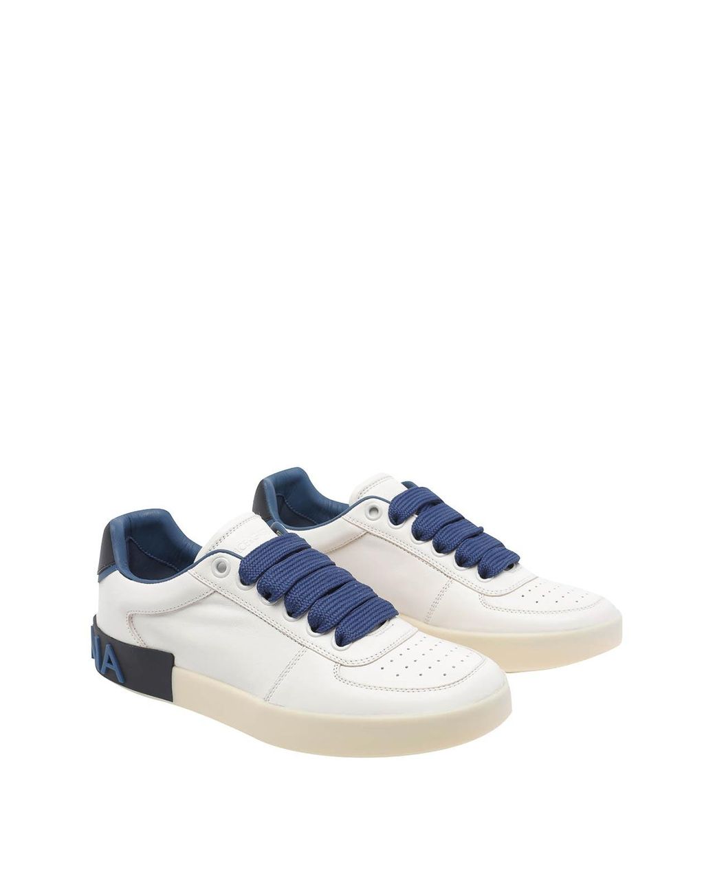 Dolce & Gabbana Blue Dolce&Gabbana Portofino Sneakers for men