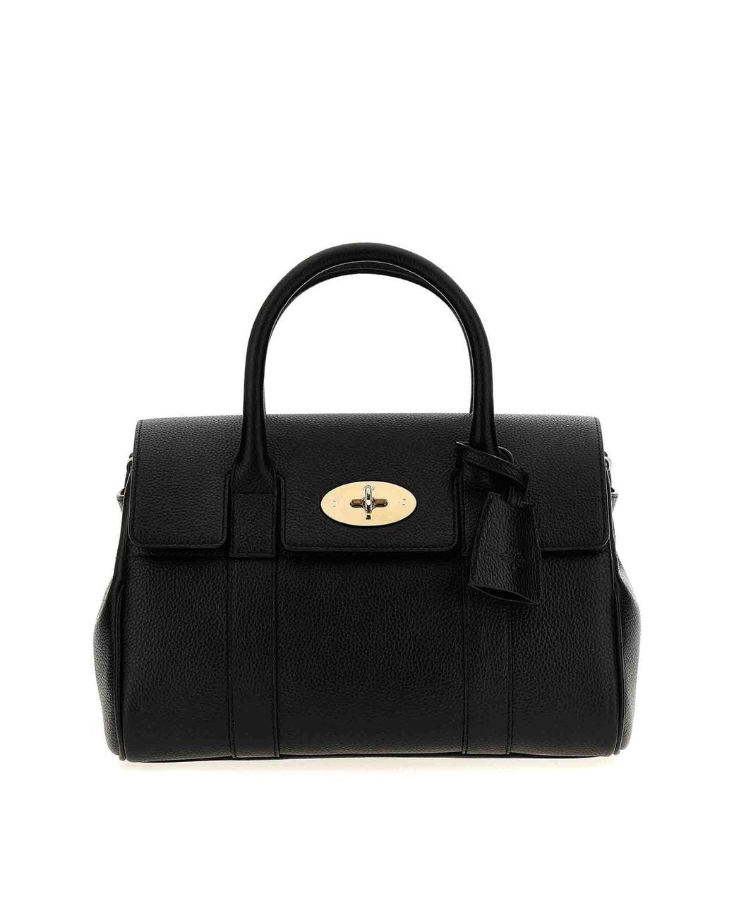 Mulberry Black Small Bayswater Satchel Handbag
