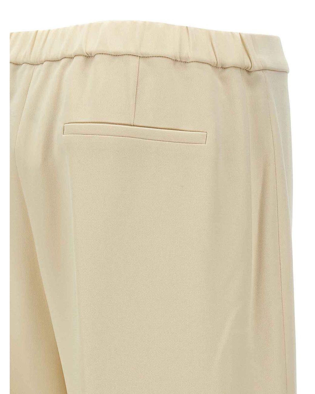 Theory Natural Wide Pull On Pants