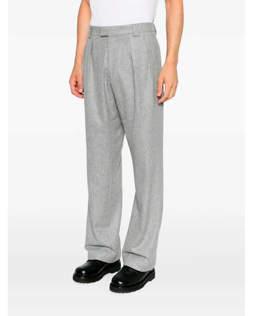 Berwich Gray Pants for men