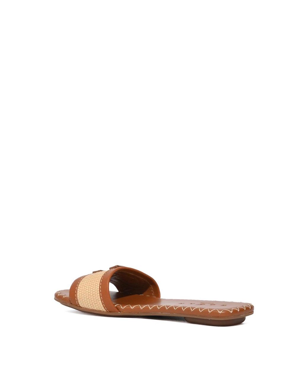 Hogan Brown H685 Flat Sandals