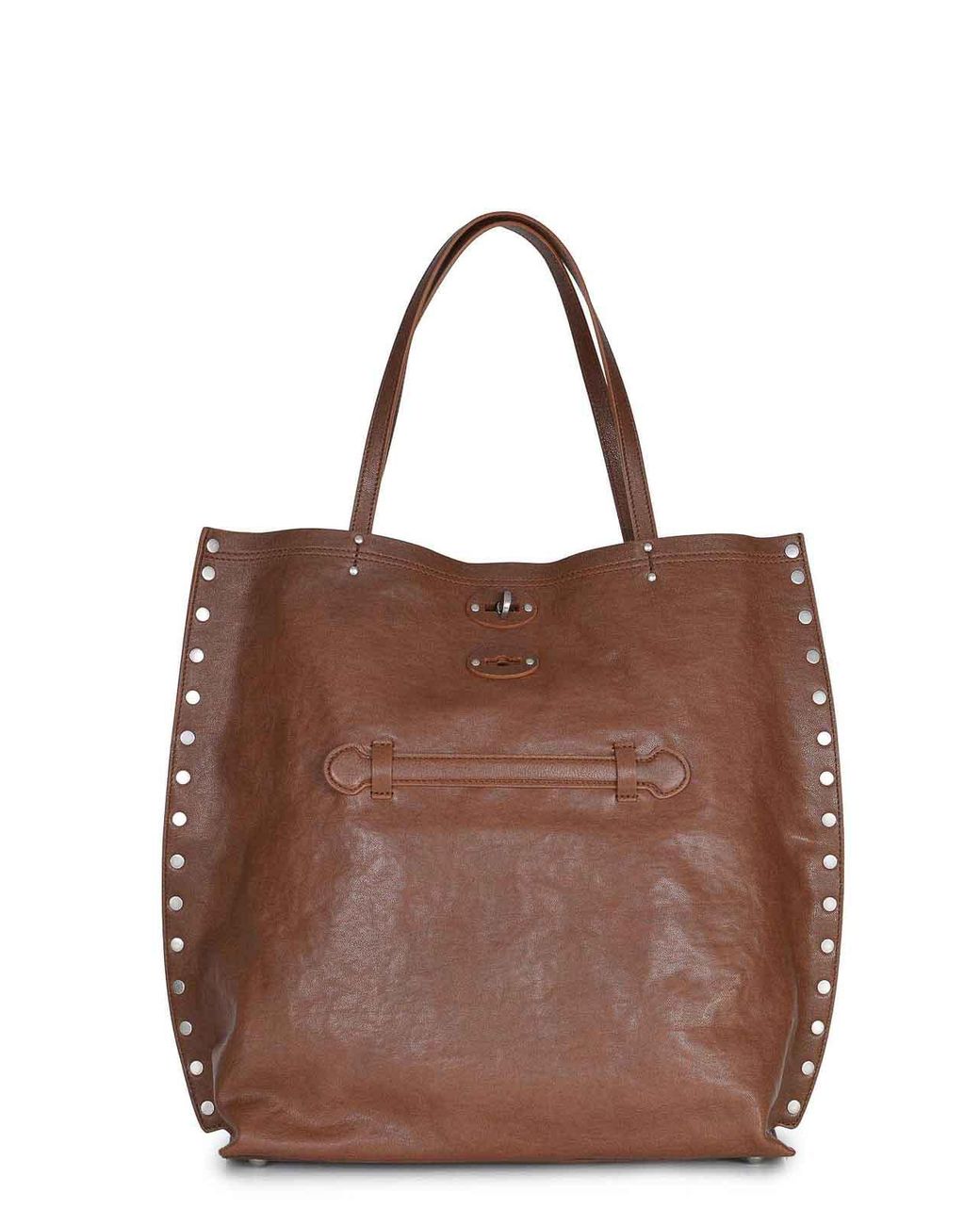 Zanellato Brown Bag Made Of Smooth Leather