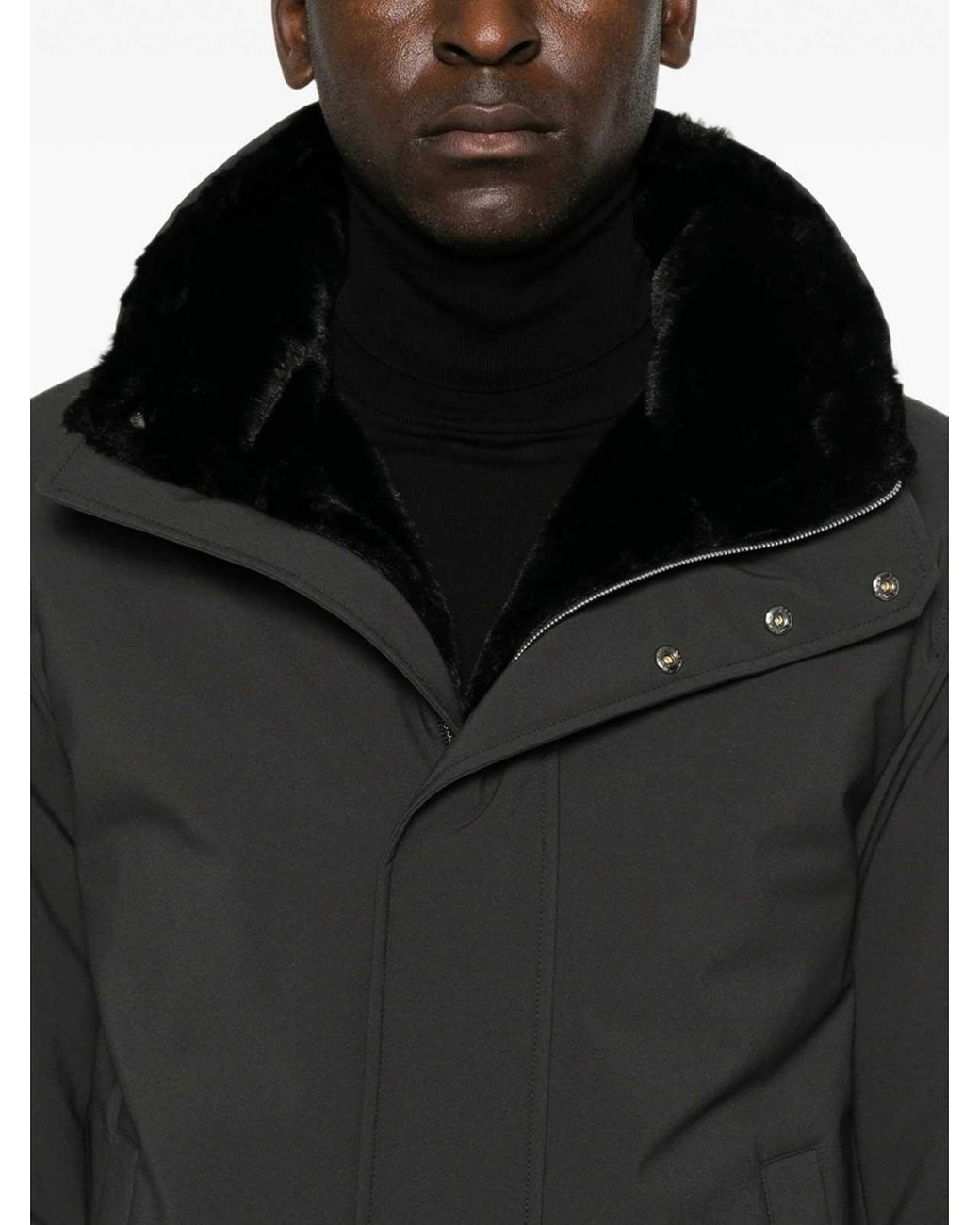 Herno Black Outerwear for men