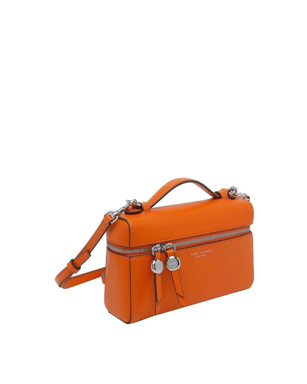 Tory Burch Orange Slim Romy Crossbody Bag