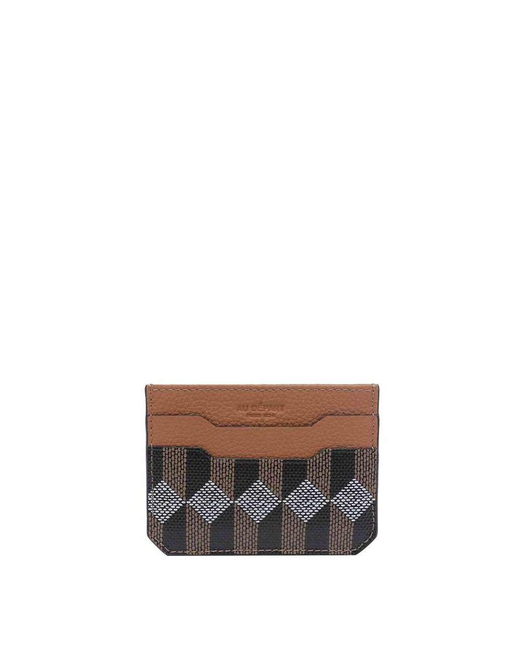 AU DEPART White Card Holder