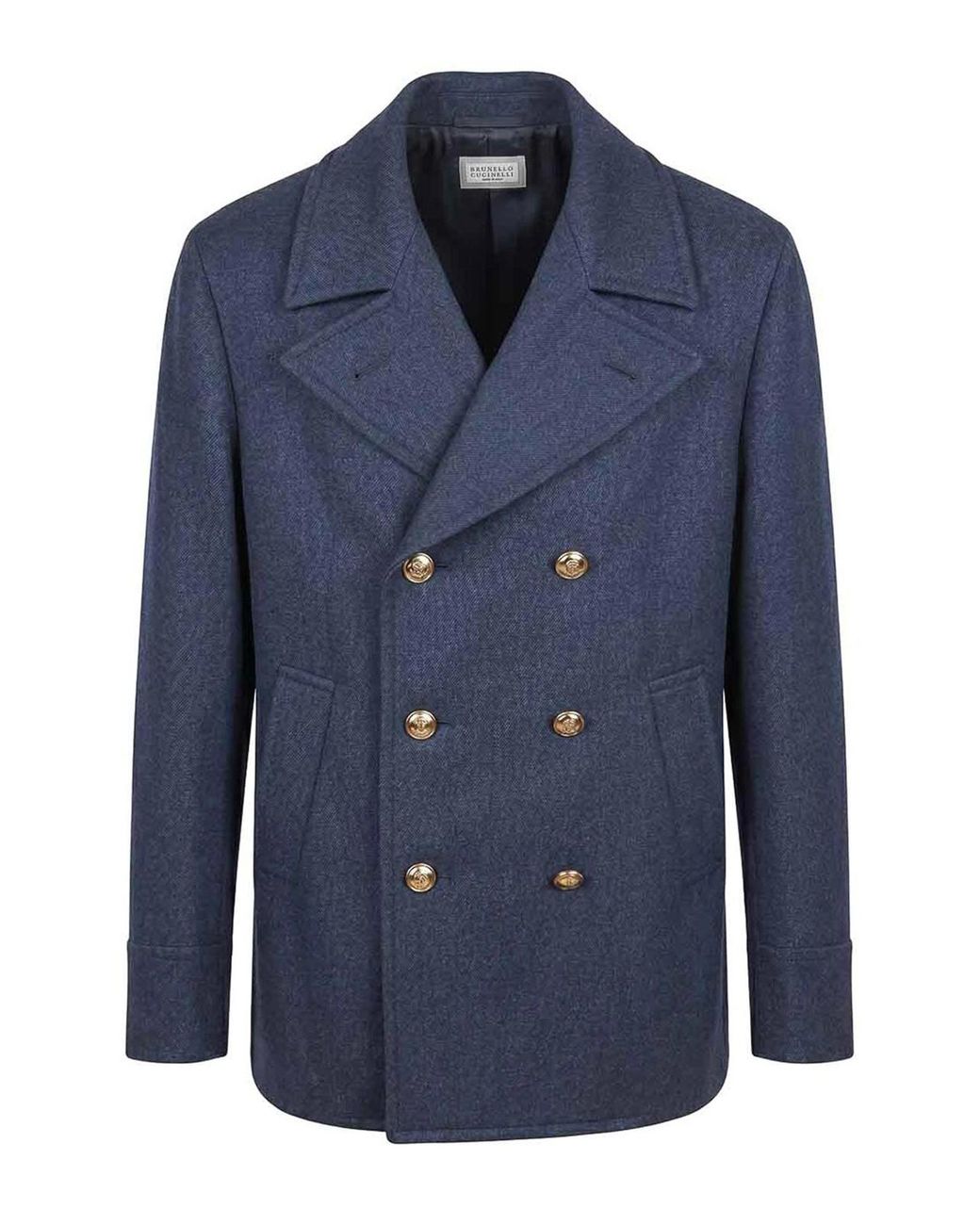 Brunello Cucinelli Blue Blazer for men
