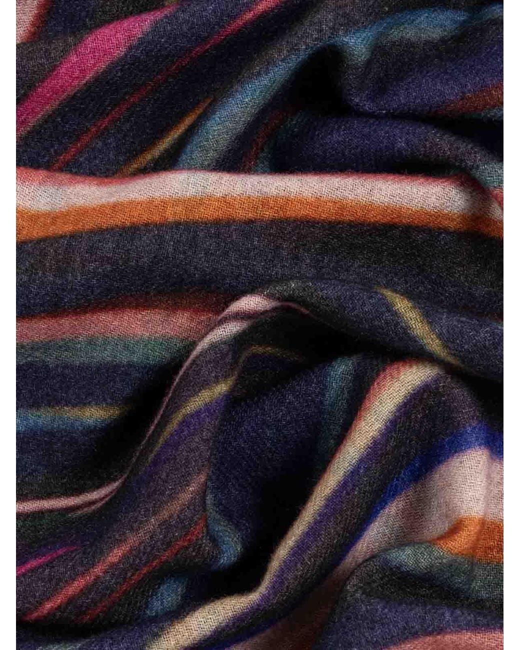 Sciarpa Swirl Misto Cachemire di Paul Smith in Blue