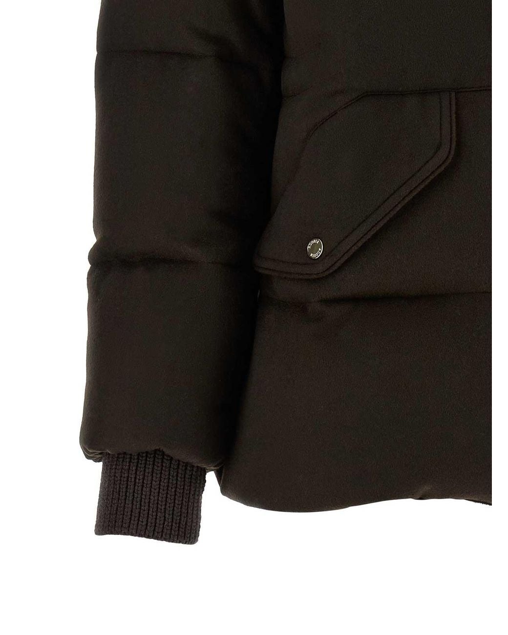 Moorer Black Down Jacket