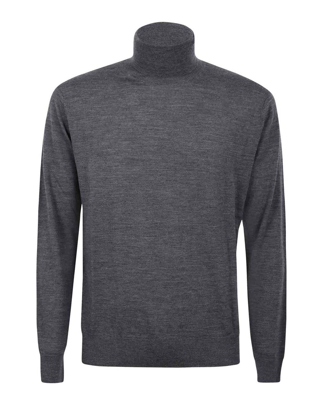 Ballantyne Gray T Neck Pullover for men