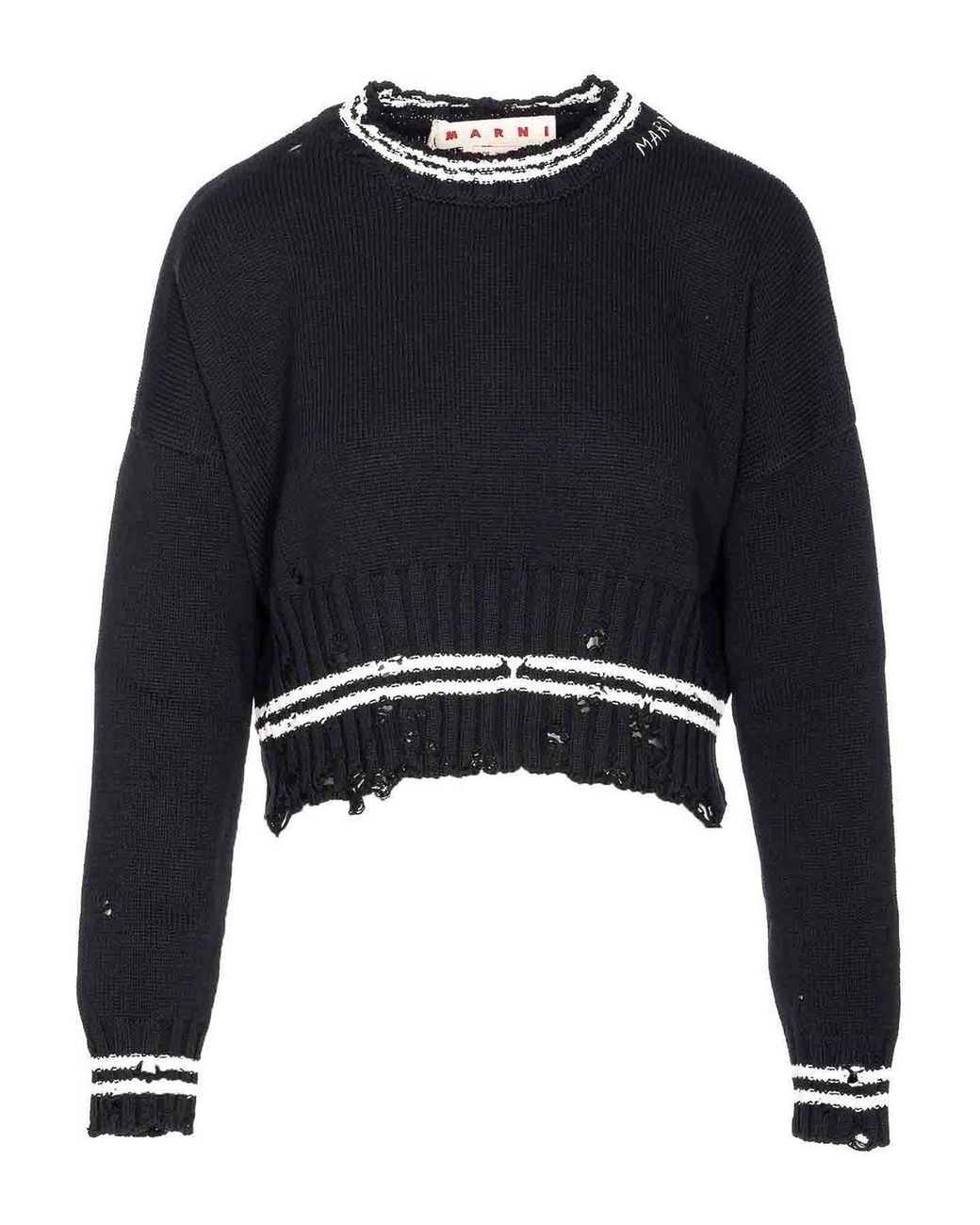 Marni Blue Roundneck Sweater