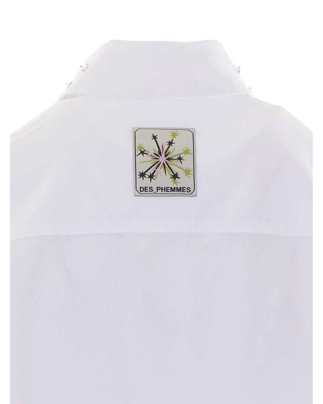 Camicia Classica di Des Phemmes in White