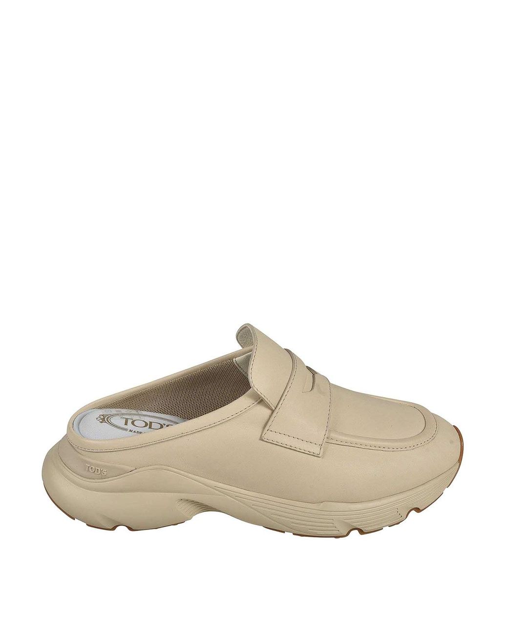 Tod's Natural Tods Flat Shoes