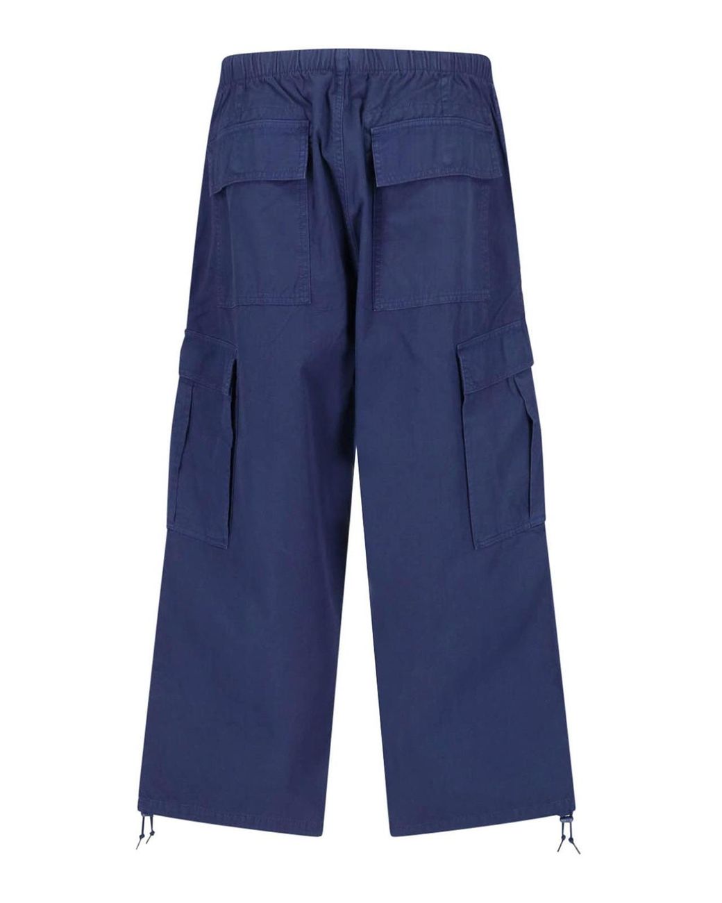 Polo Ralph Lauren Blue Cargo Pants With Drawstring Waist for men