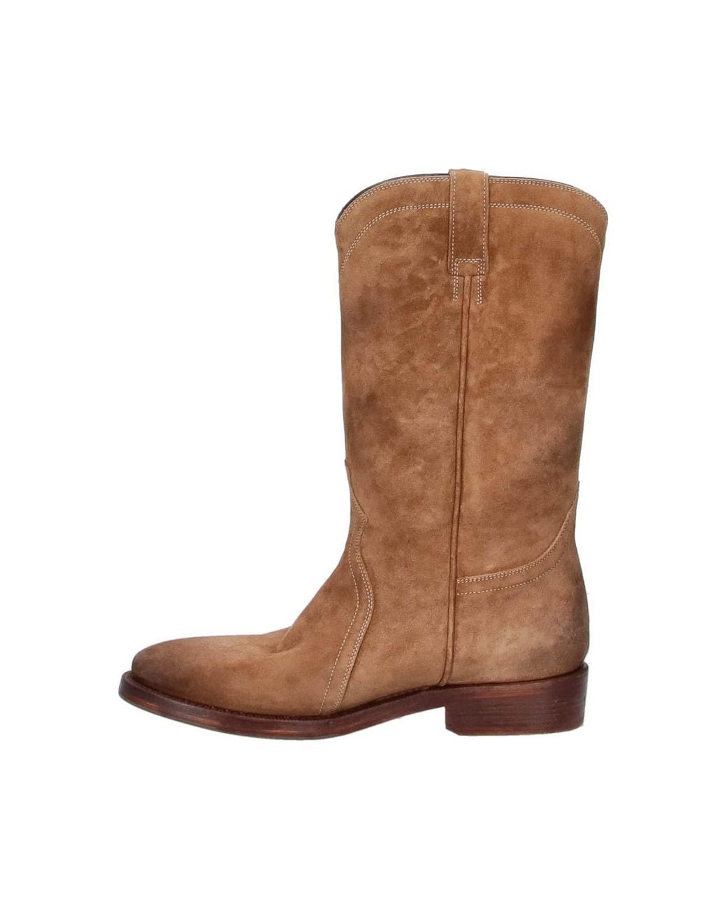 Jil Sander Brown Stiefeletten