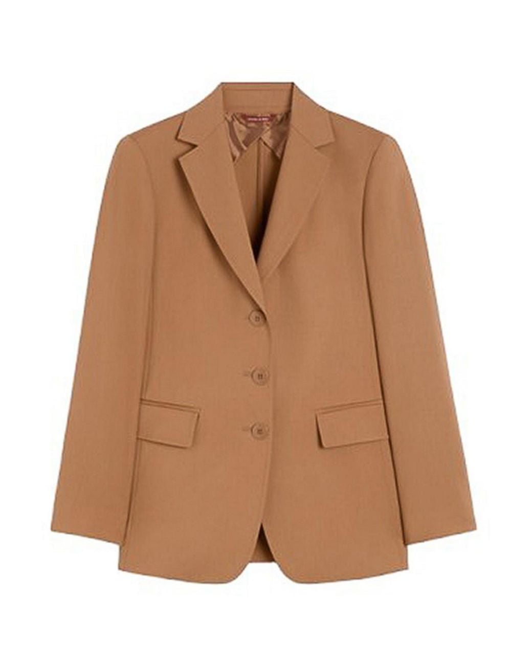 Max Mara Brown Nice Wool Blazer By