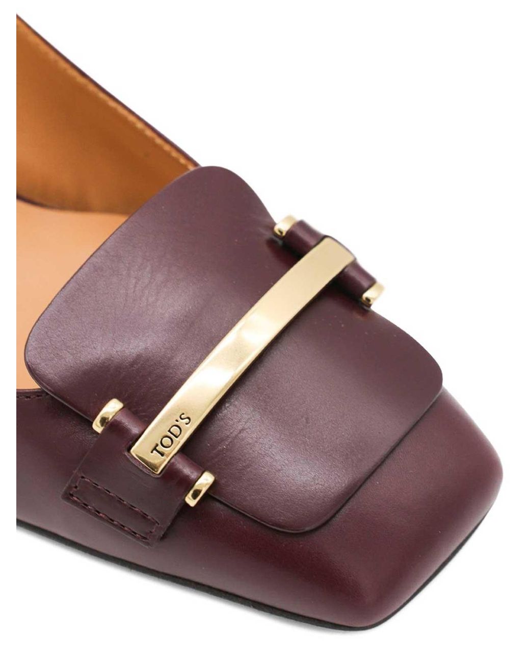 Tod's Brown Leather Pumps