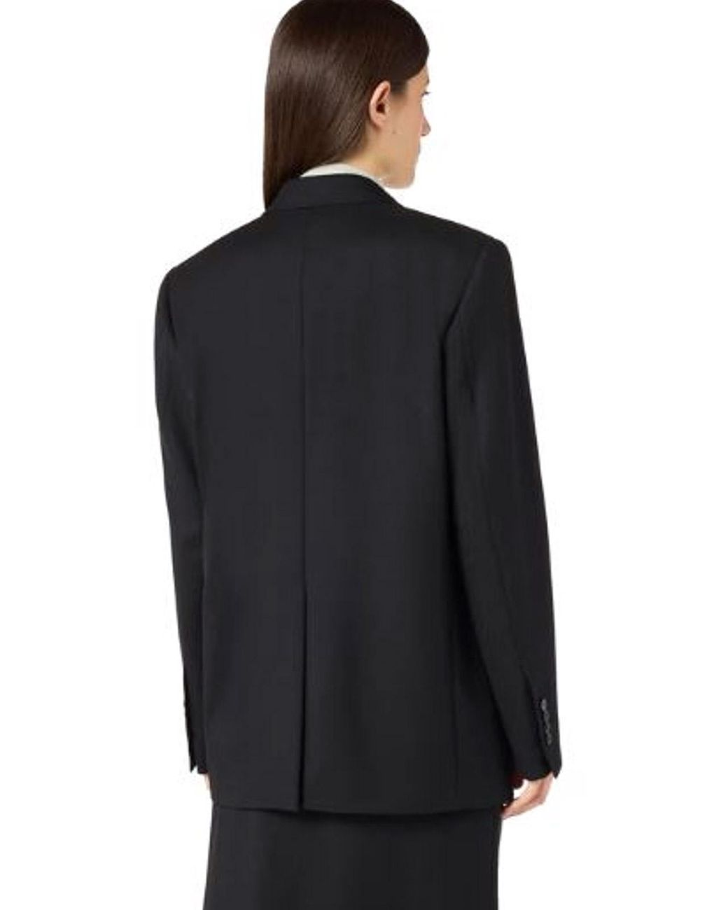 Lardini Black Oversized Jacket