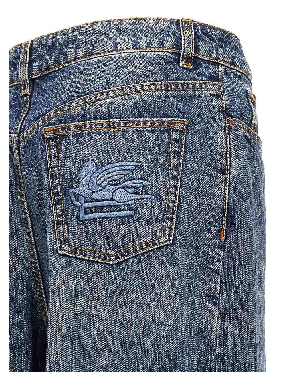 Jean Bootcut Etro en coloris Blue
