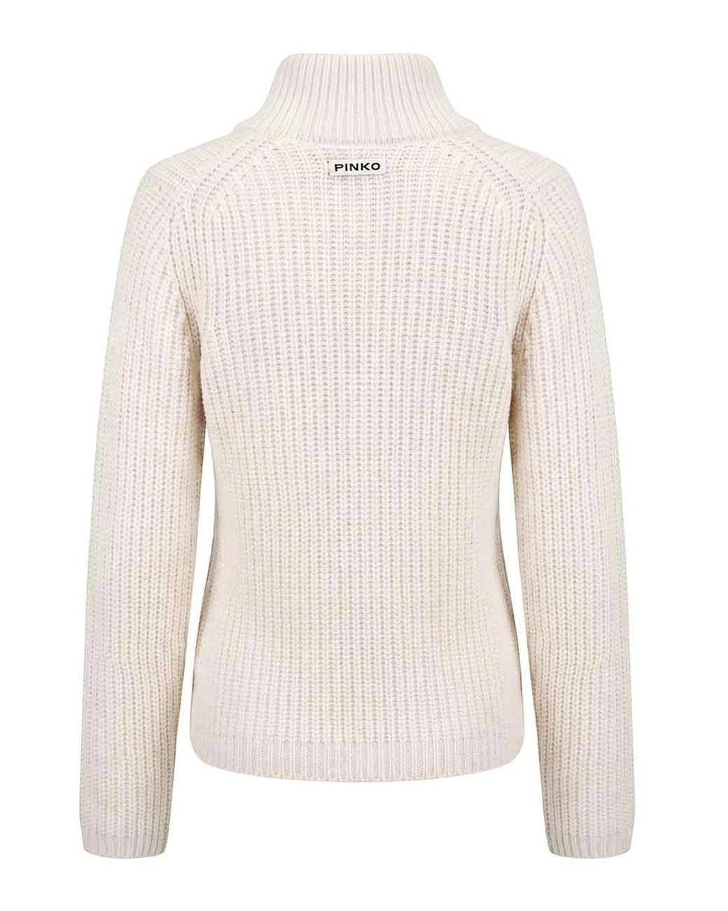 Pinko White Pispiglio Cardigan