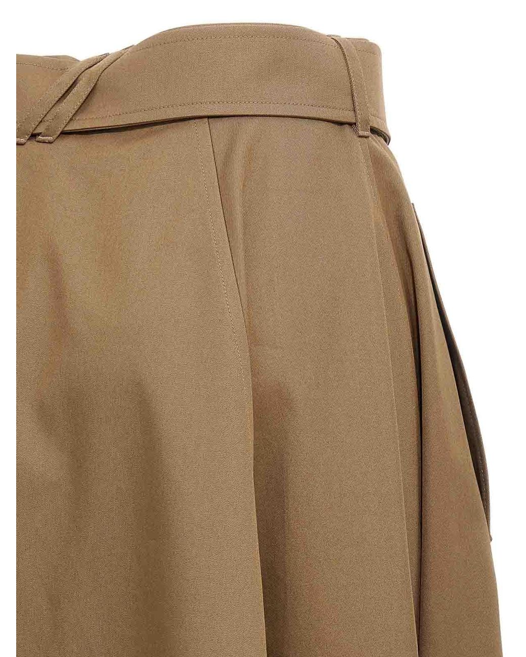 Burberry Natural 'Brenda' Skirt