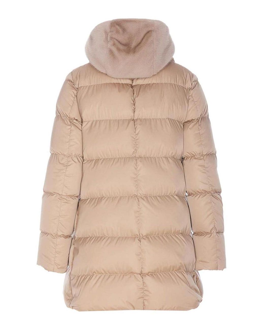 Herno Natural Layered Detail Jacket