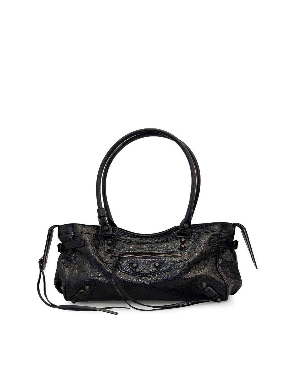 Balenciaga Black Le City Bag East-West