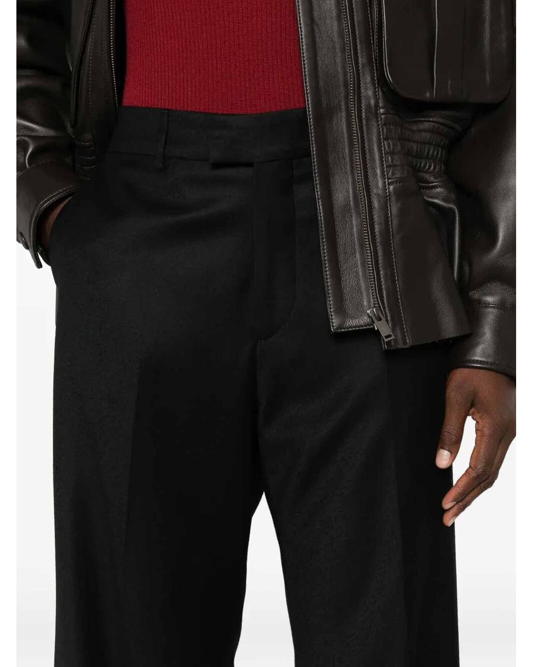 Berwich Black Palazzo Pants